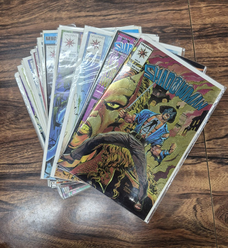 Valiant shadowman comic books - comic,